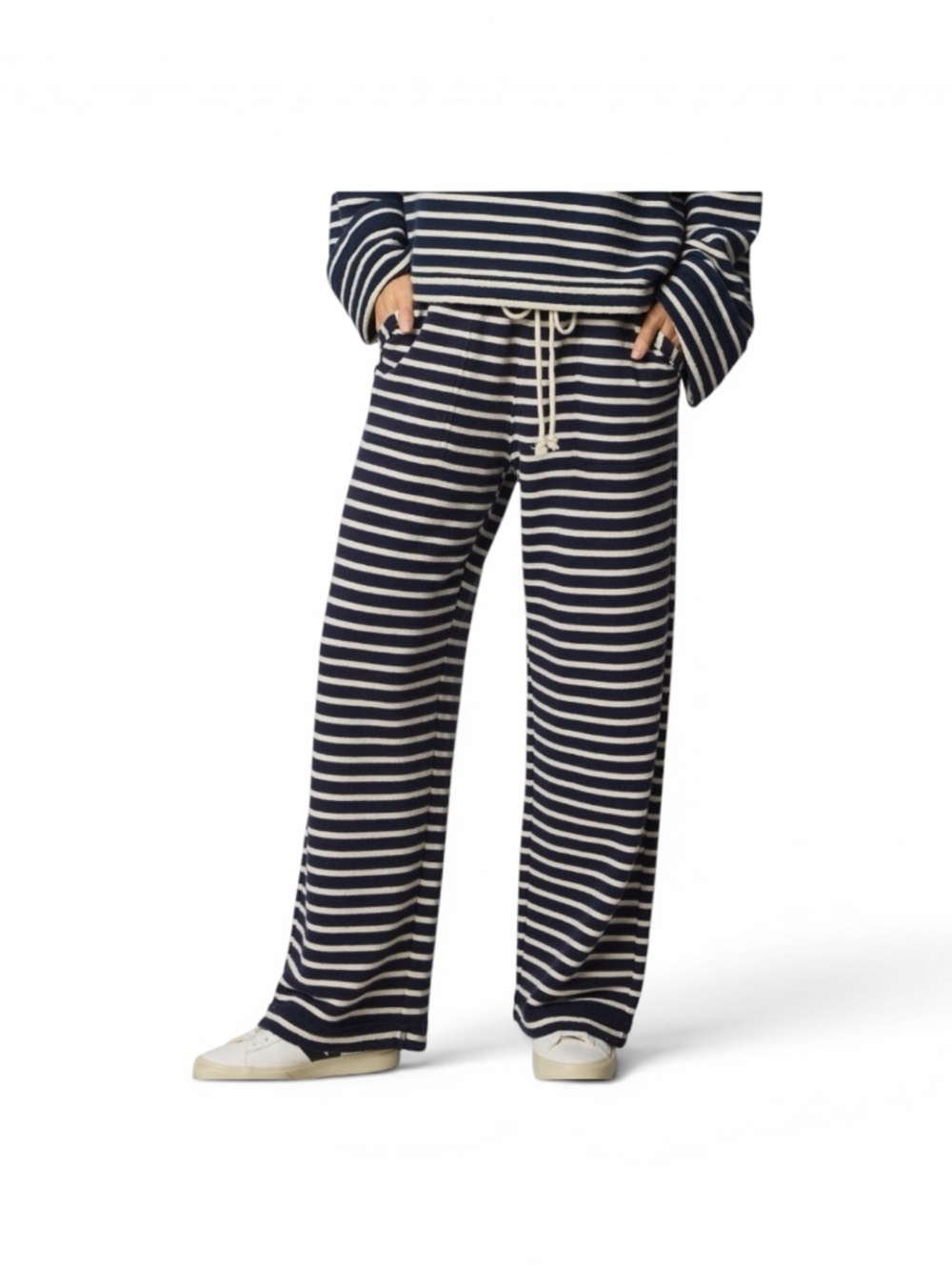 NWT Splendid Livie Stripe Pant | Navy Multi | M